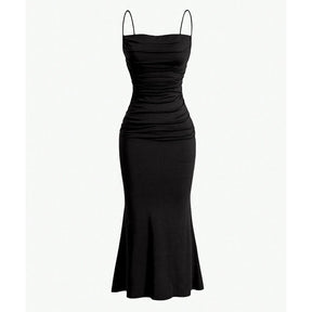 Vestido Longo Casual com Alça Elora