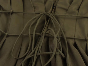 Vestido Midi com Manga Curta Floriana