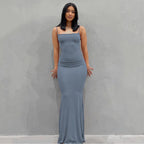 Vestido Longo Sem Mangas Ophira