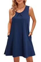 Vestido Midi Estampado Cyllene