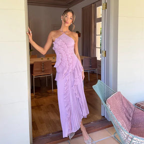Vestido Longo Sem Costas Heloá