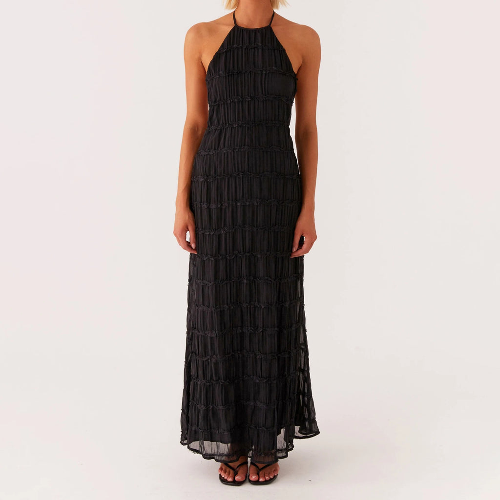 Vestido Longo Sem Mangas Helisara