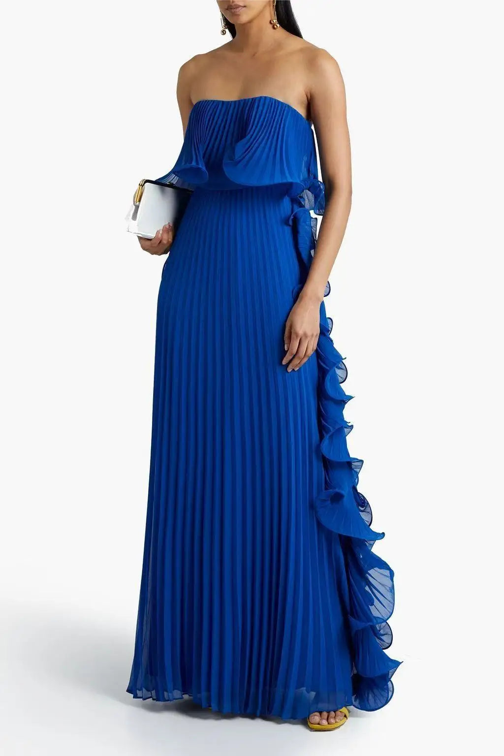 Vestido Longo Sem Mangas Solange