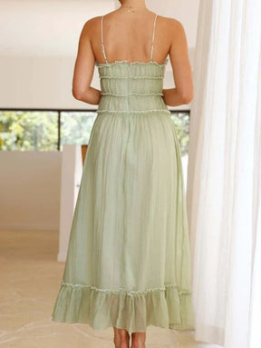 Vestido Longo Sem Mangas Dominique