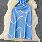 Vestido de Malha Estampado Nerissa