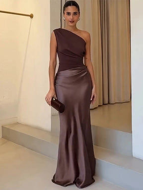 Vestido Longo Sem Mangas Faelyne