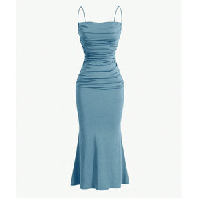 Vestido Longo Casual com Alça Elora