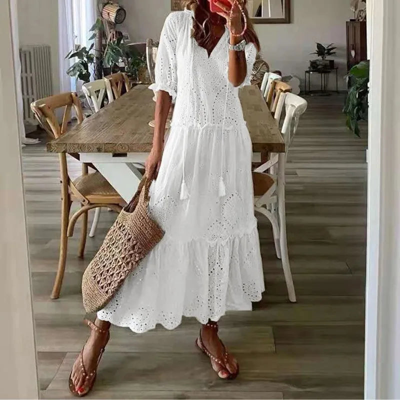 Vestido Longo Boêmio Noemi