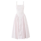 Vestido Midi Xadrez Zafira