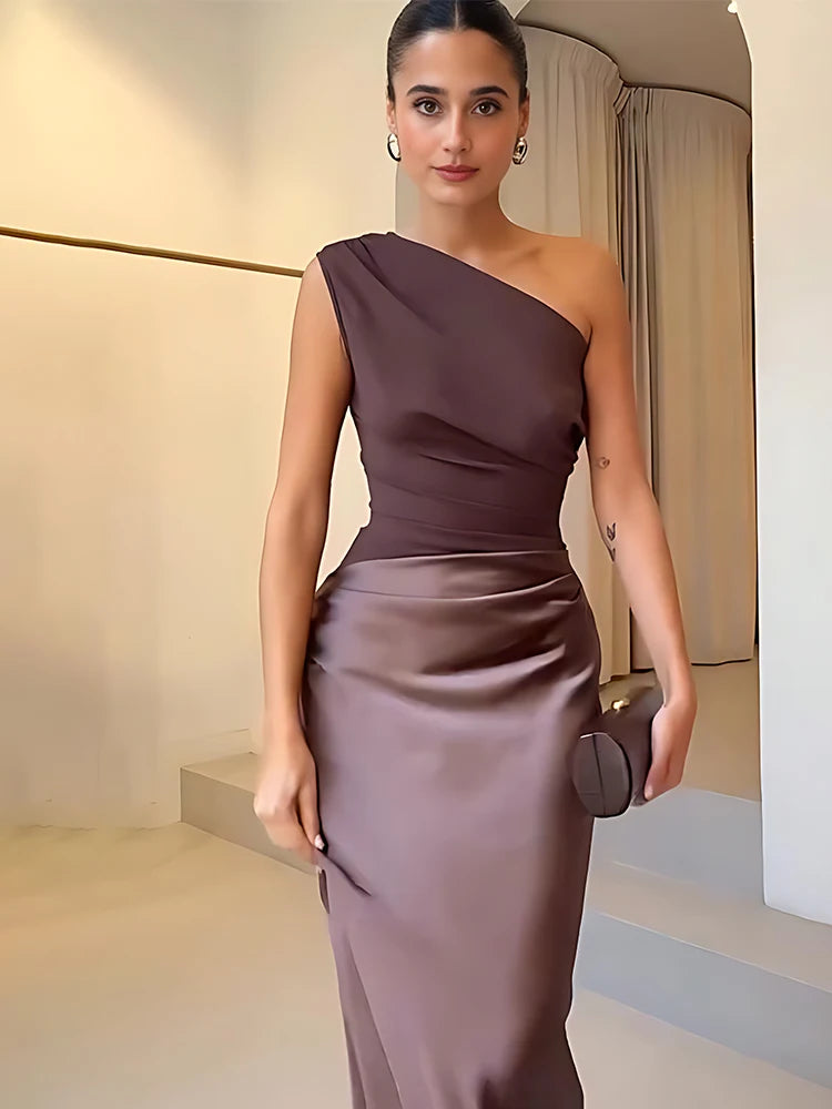 Vestido Longo Sem Mangas Faelyne