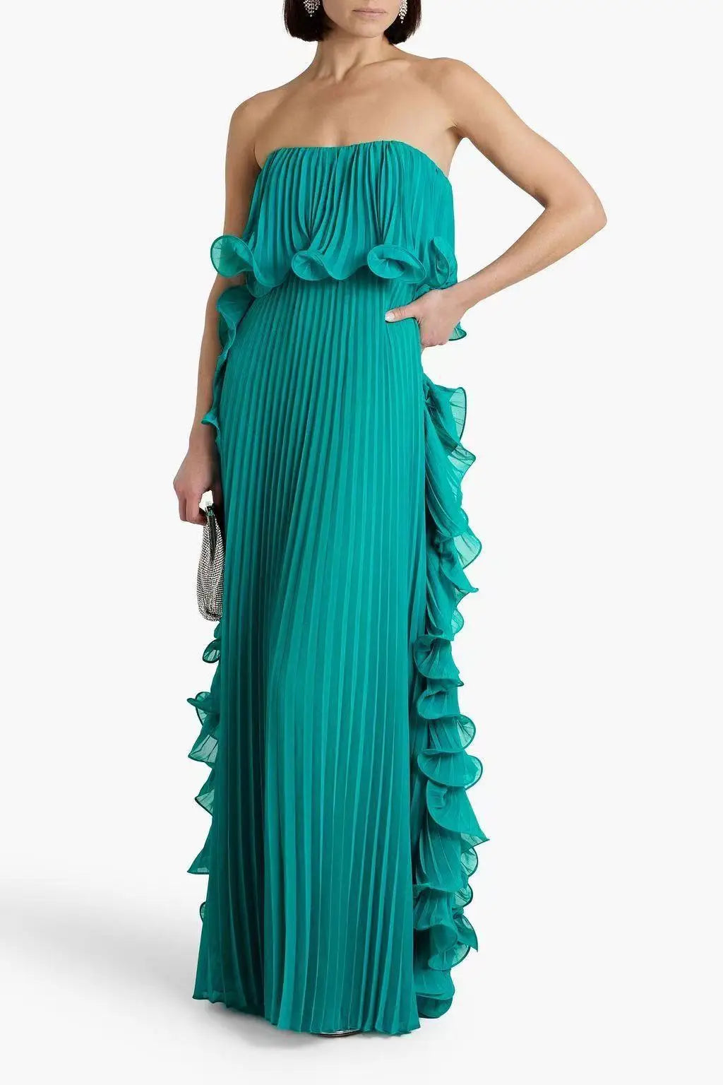 Vestido Longo Sem Mangas Solange