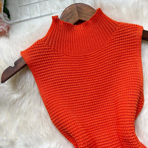 Vestido de Malha Sem Mangas Yumalai