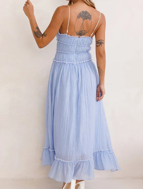 Vestido Longo Sem Mangas Dominique