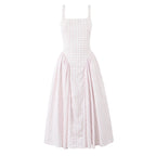 Vestido Midi Xadrez Zafira