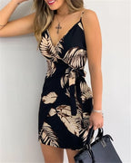 Vestido Curto Estampado Calandra