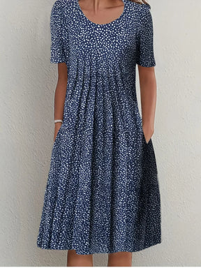 Vestido Midi Estampado Gláucia