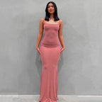Vestido Longo Sem Mangas Ophira
