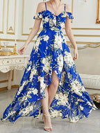Vestido Longo Estampado Íris