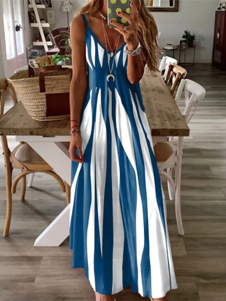 Vestido Longo Estampado Jessamine