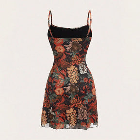 Vestido Curto Estampado Valory