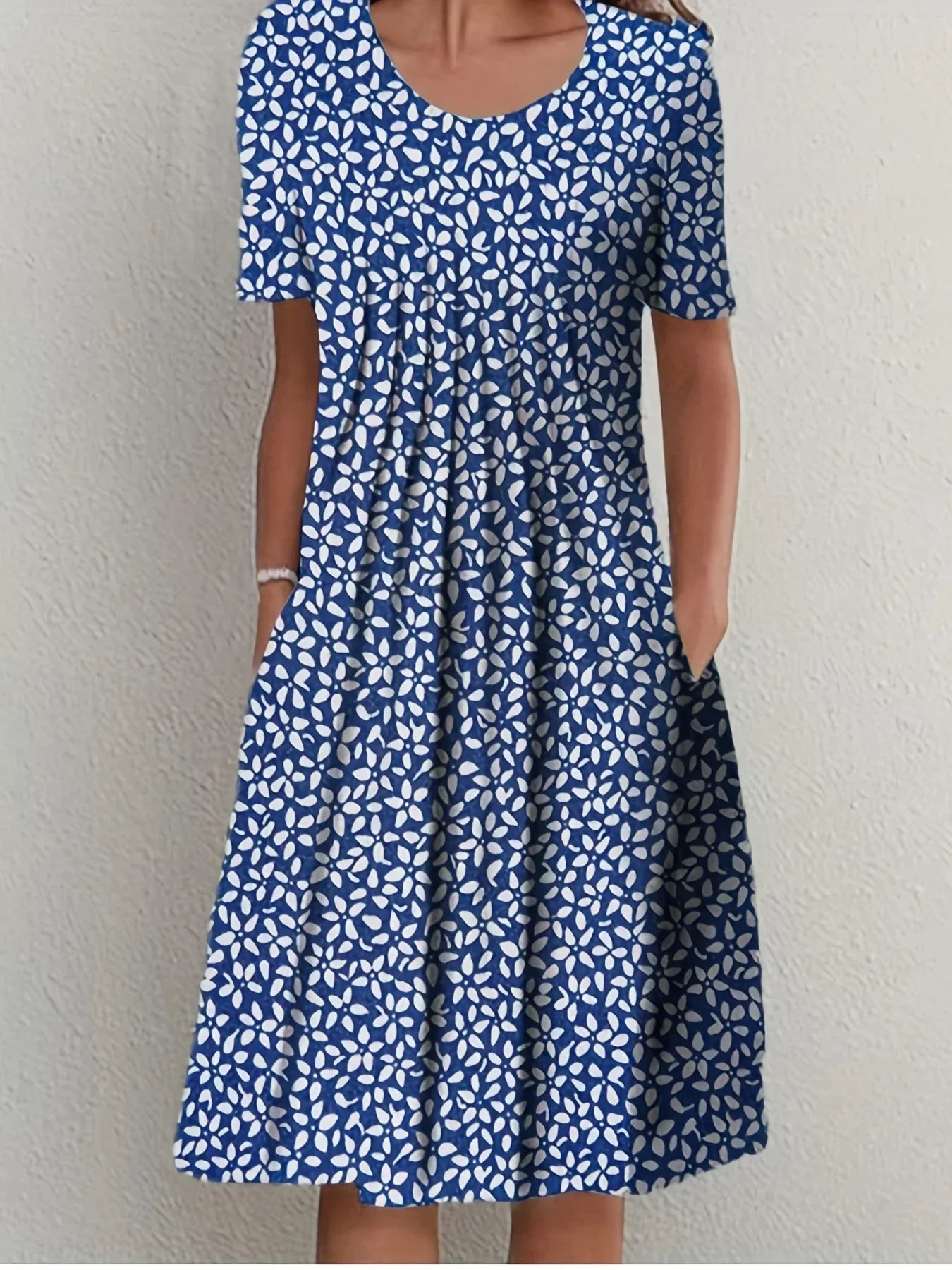 Vestido Midi Estampado Gláucia