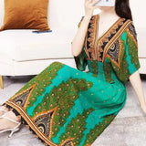 Paisley Verde Água