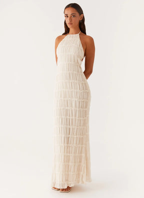Vestido Longo Sem Mangas Helisara