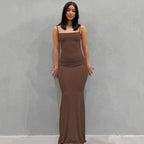Vestido Longo Sem Mangas Ophira
