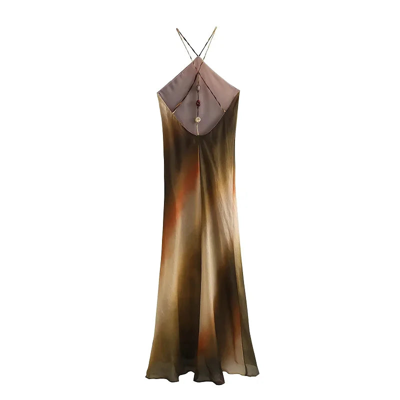 Vestido Midi Estampado Jade