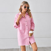 Vestido Curto Jeans Lavado