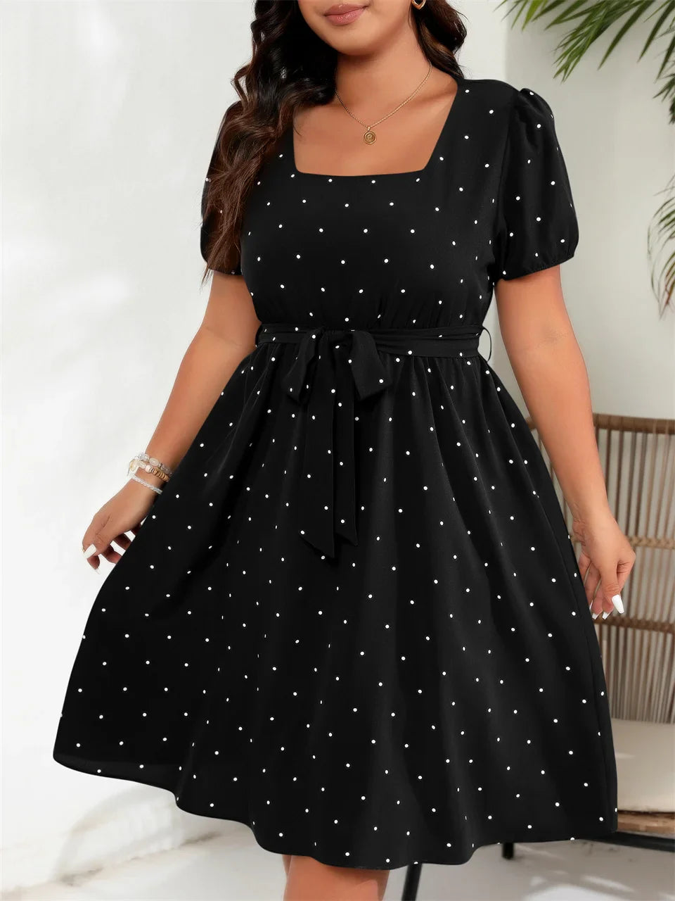 Vestido Midi Estampado Joyce