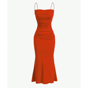Vestido Longo Casual com Alça Elora