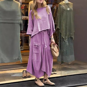 Conjunto Feminino em Linho Vintage - Lorena
