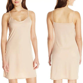 Vestido Midi de Seda Sem Costura