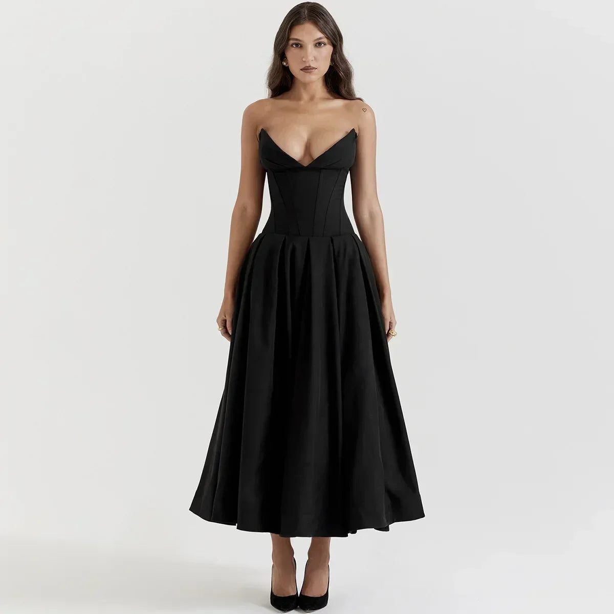 Vestido Longo Elegante Yvone