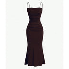 Vestido Longo Casual com Alça Elora