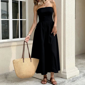 Vestido Longo Sem Mangas Samayra