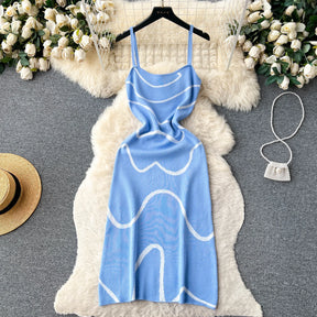 Vestido de Malha Estampado Nerissa