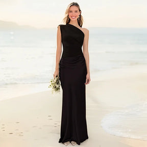 Vestido Longo Sem Mangas Faelyne