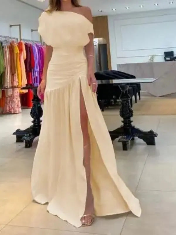 Vestido Ana - Bege-XG - HumArraso