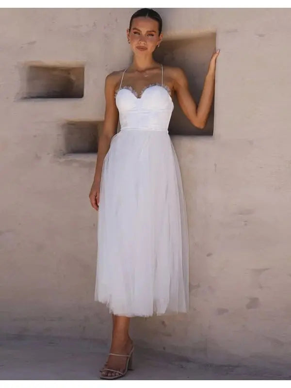 Vestido Bella - Branco-XG - HumArraso