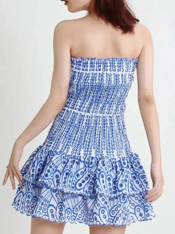 Vestido Com Babado