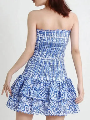 Vestido Com Babado