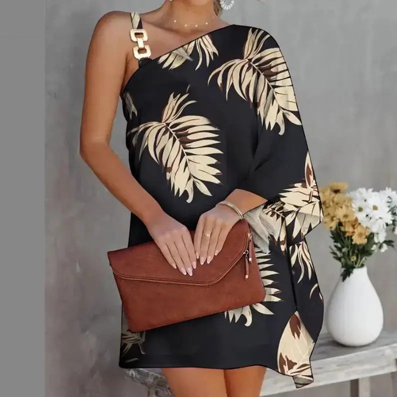 Vestido Curto Estampado Inara