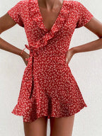Vestido Curto Estampado Ofélia
