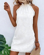 Vestido Curto Sem Mangas Morganna