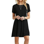 Vestido Curto com Manga Curta Jacinta