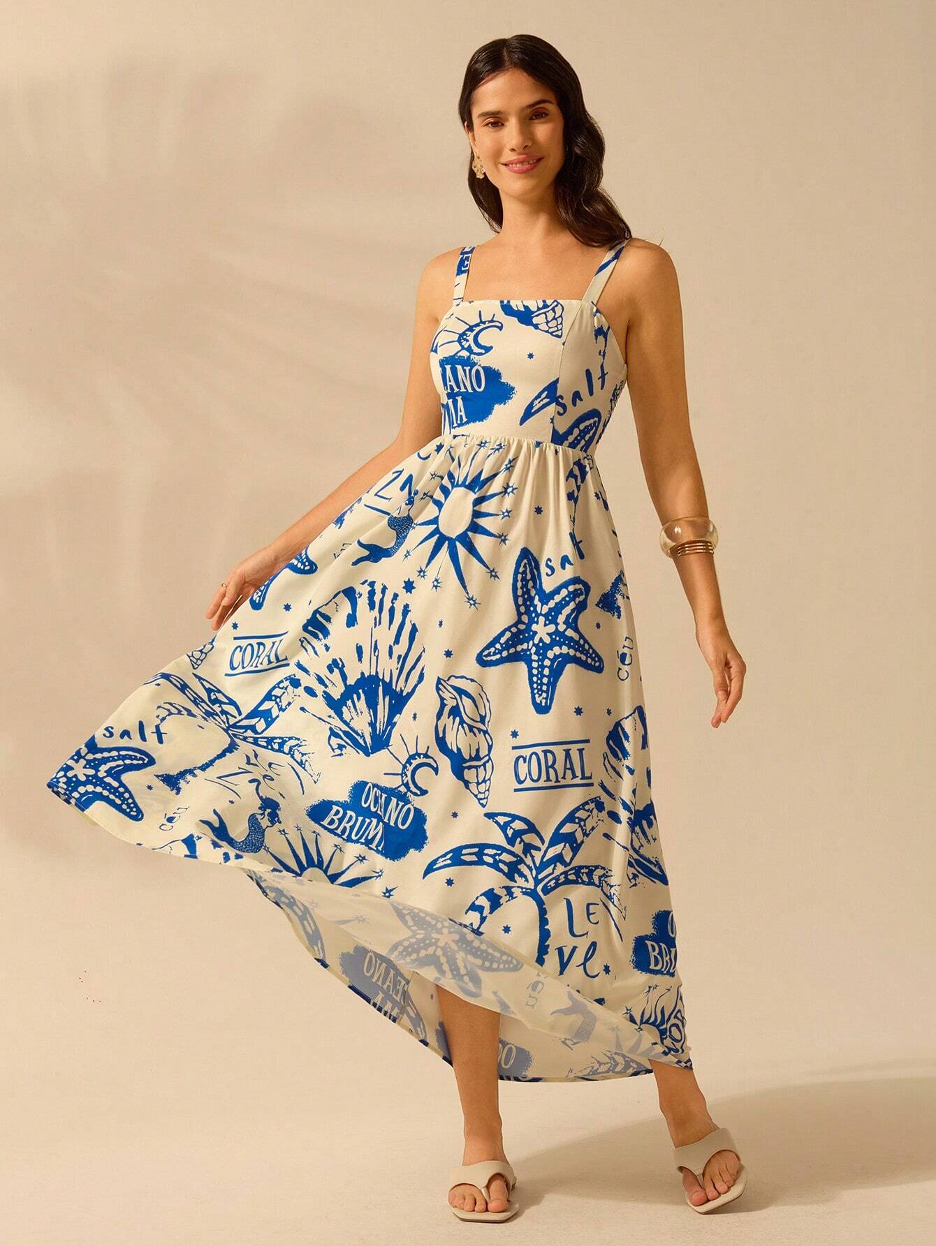 Vestido Longo com Costas Abertas - Camila