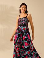 Vestido Longo com Costas Abertas - Camila