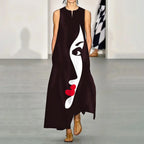Vestido Longo Estampado Cristine